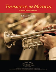 Trumpets in Motion Concert Band sheet music cover Thumbnail